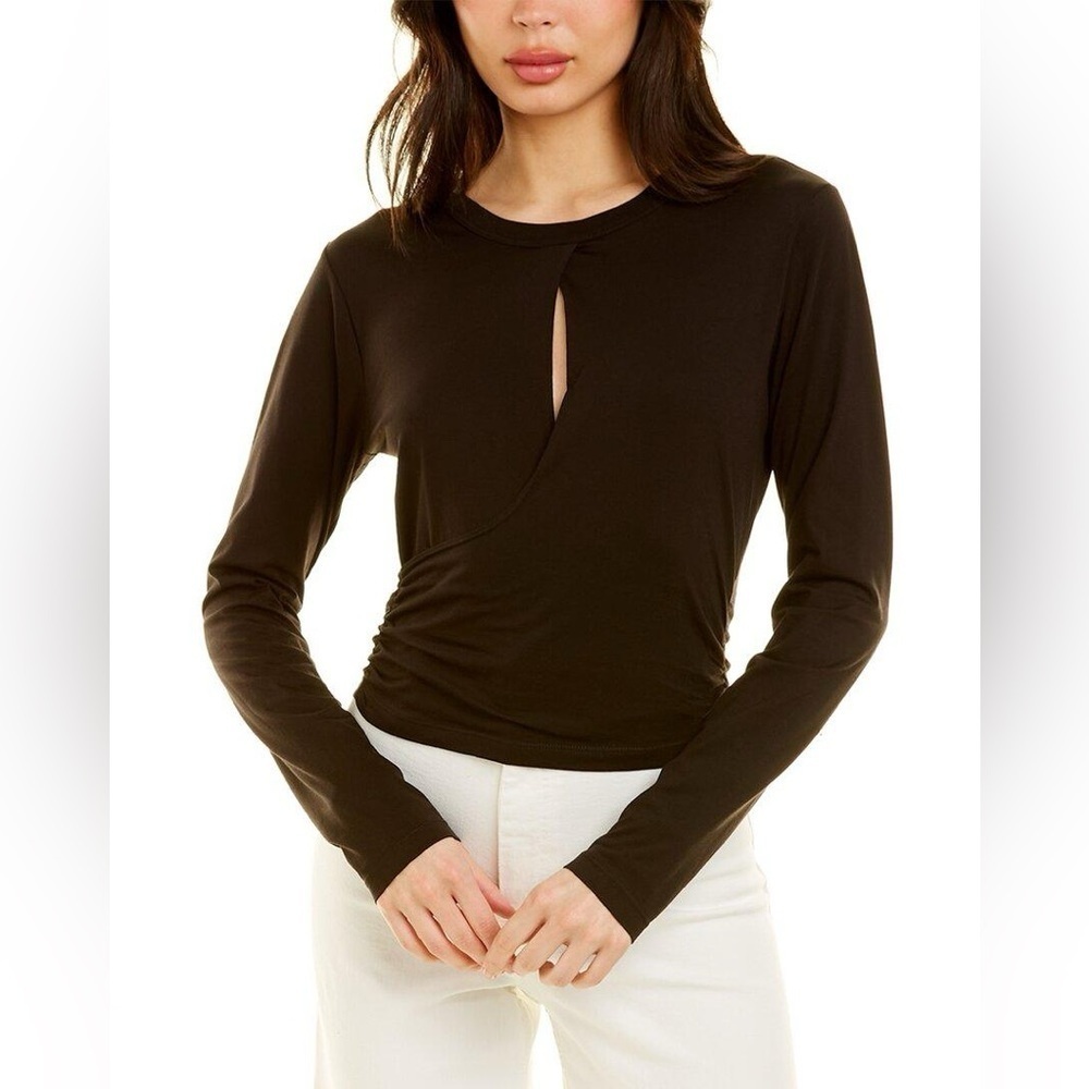 A.L.C. Black Jordan long sleeve Tee shirt size M